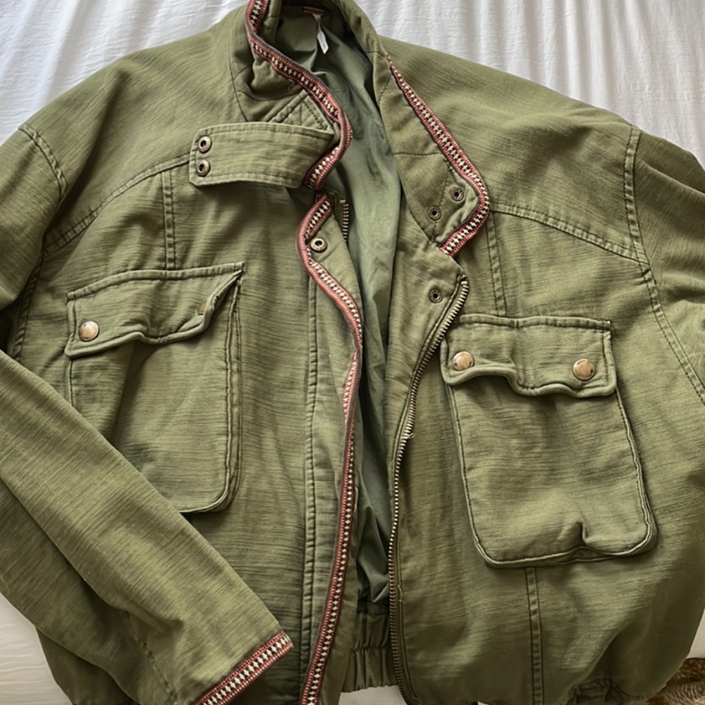 Free people bomber jacket